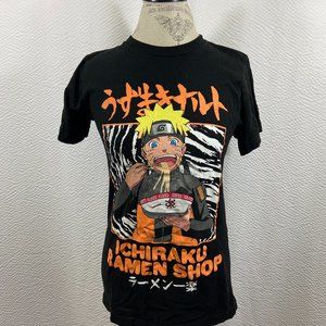 Vintage Naruto Shippuden Collection Ichiraku Ramen Shop T shirt 2002 Anime